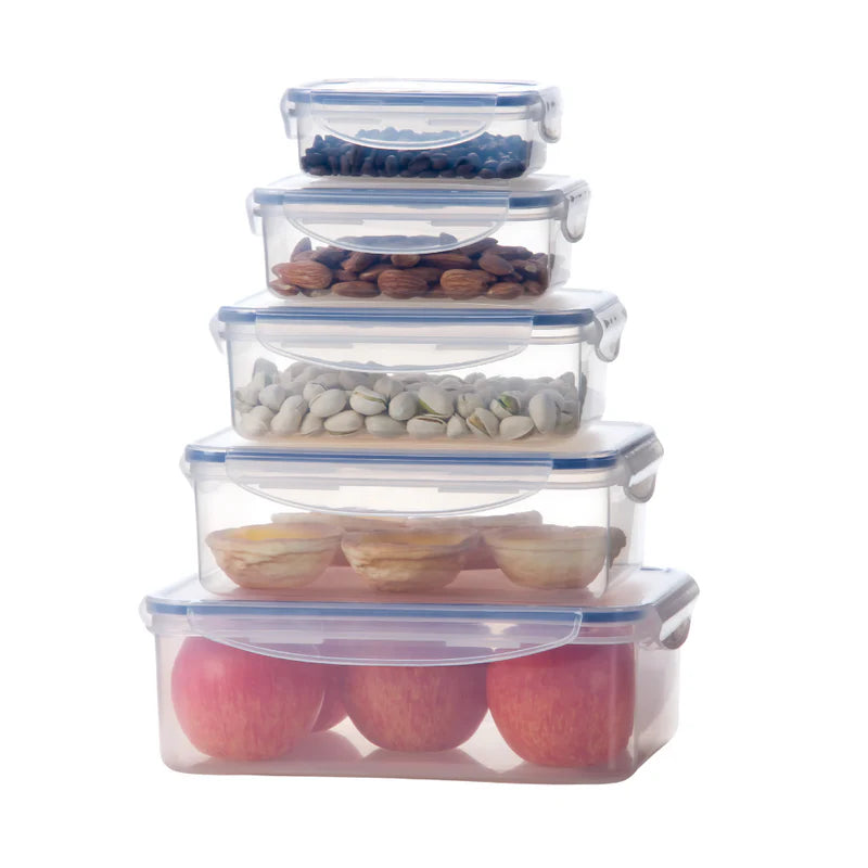 Milex 5-Piece Square Container Set