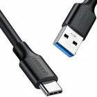 UGREEN Type-C to USB 3.0 Cable 1m – Fast Charging 3A, 5Gbps Sync – Black