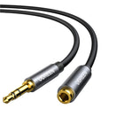 UGREEN AV118 3.5mm AUX Extension Cable 1m – Male to Female –(Black)