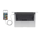 Xiaomi USB4 6A USB Type-C To USB Type-C Braided Cable 2m- (120W, 480 Mbps)