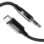 UGREEN USB Type-C to 3.5mm AUX Audio Cable 2M - Black