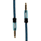 Gizzu 3.5mm AUX Cable 1.5m - Black/Blue