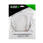 Gizzu Cat6 UTP Fly Lead Ethernet Network Cable 1m – White