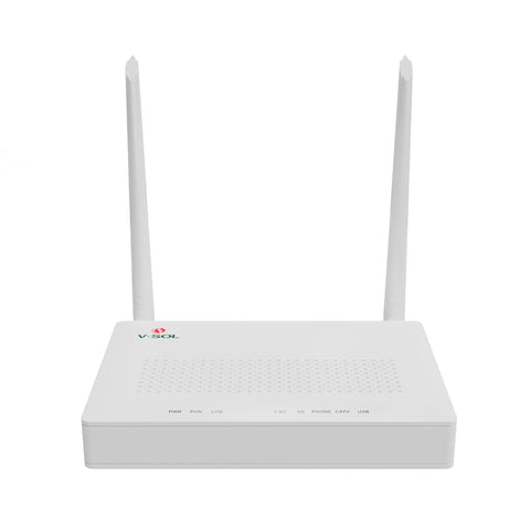 V-Sol 1XPON+4GE+1POTS+CATV+USB 3.0+Wi-Fi 5 HGU ONT