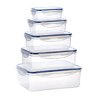 Milex 5-Piece Square Container Set