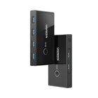 UGREEN USB 3.0 4-Port Switch Box, with 1.5m USB Cables