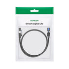UGREEN Cat8 Nylon Braided Ethernet Cable - 40Gbps with Modular Plugs - 1m